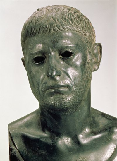 Portrait of an Unknown Roman Warrior by Roman